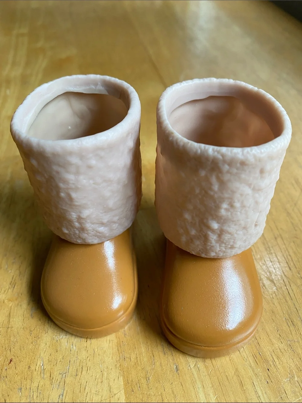 Our Generation Doll Tan Boots With Faux Fur Trim From Travel Chic Set - 2021